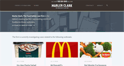 Desktop Screenshot of marlerclark.com